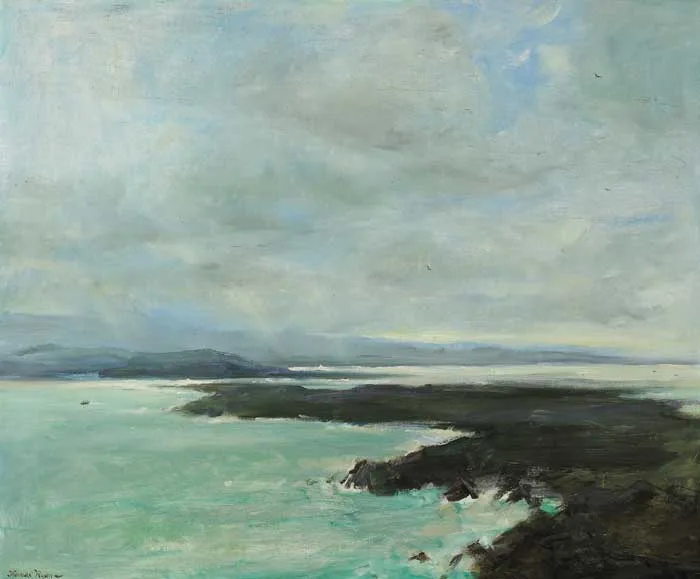 Thomas Ryan, WESTERN SEABOARD, 1980, oil on board