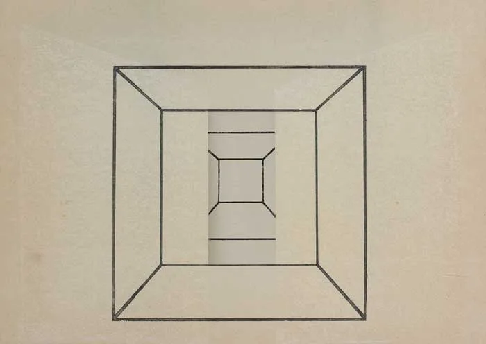 Moya Bligh, PLANES 5, 1980, woodblock print on Japanese paper (no. 3 of 10)