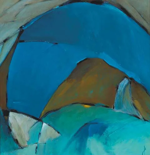 TRISTAN IV - THE POTION by Paul Swan, oil on canvas, offered May 2008