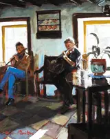 Rowland Davidson, TWO MUSICIANS
