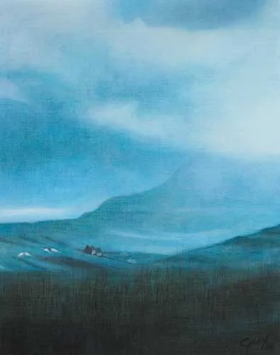 COUNTY KERRY by Una Guy, 2008, oil on canvas laid on board, sold May 2008