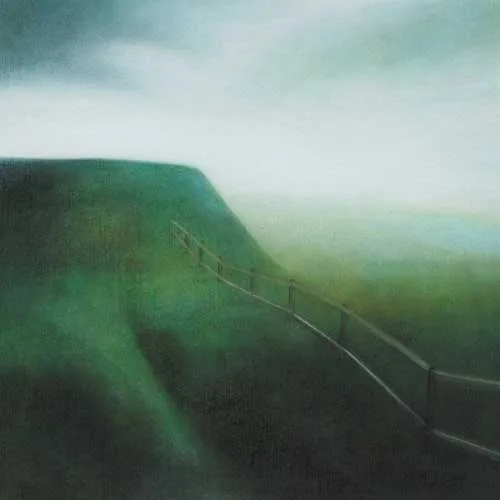 Una Guy, LOUGH ERNE FROM NEAR NAVAN FOREST, oil on canvas