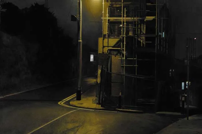 Francis Matthews, WEST KILMAINHAM LANE, 2008, oil on canvas
