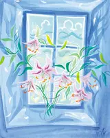 Nicholas Hely Hutchinson, TIGER LILIES IN A WINDOW