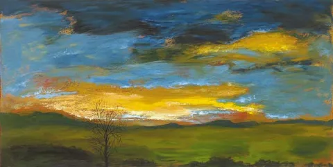 Maurice Quillinan, WINTER LANDSCAPE, oil on canvas