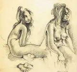 Donal O'Sullivan, NUDE STUDIES (SET OF THREE)