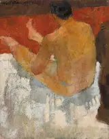 Neil Shawcross, SEATED NUDE