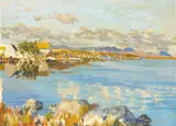 Walter Verling, COTTAGE BY A LOUGH