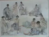 William Russell Flint, VARIATIONS ON A THEME