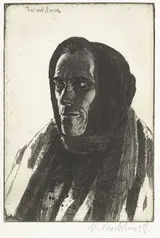 Gerald Brockhurst, A CONNEMARA PEASANT, FEBRUARY 1921
