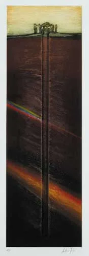 Andrew Folan, THE WELL, 1985, colour etching (artist's proof)