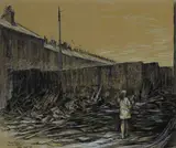 Thomas Ryan, BARRICADE ON THE FALLS ROAD, BELFAST, AUGUST 1969