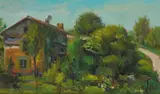 Norman Teeling, THE ARTIST'S GARDEN, COUNTY DUBLIN