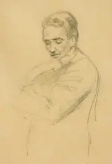 Seán O'Sullivan, FRITZ KREISLER - A PENCIL SKETCH MADE IN THE WINGS, FEBRUARY 1932