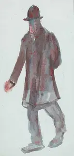 Michael Healy, 'NED GET UP' (STUDY OF A MAN IN A BOWLER HAT)