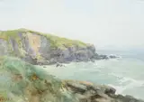 Helen O'Hara, COASTAL CLIFFS AND GULLS