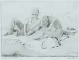William Orpen, THE DRAUGHTSMAN AND HIS MODEL