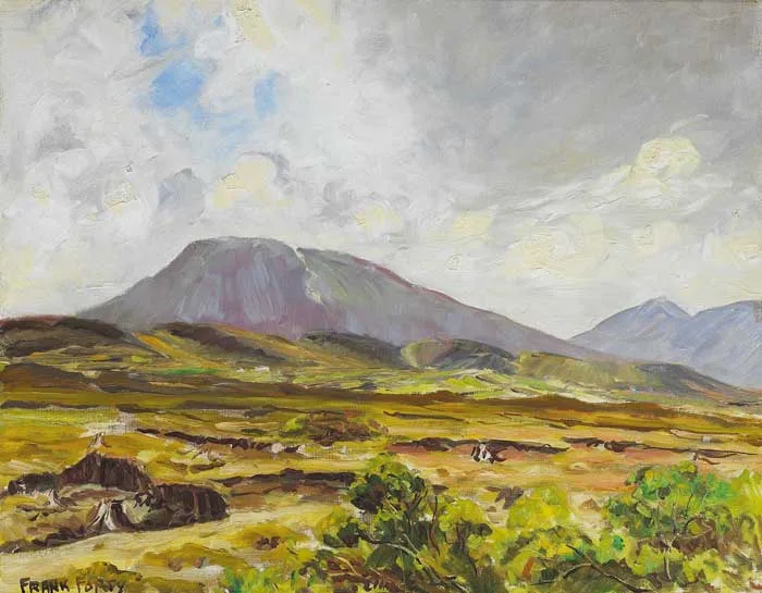 MUCKISH, DONEGAL by Frank Forty, oil on board, sold Dec 2007