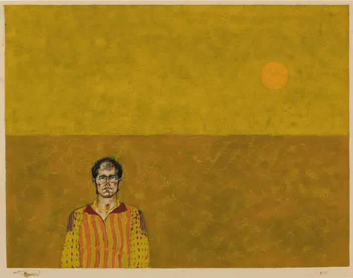 Pat Harris, SELF PORTRAIT, 1977, oil on paper