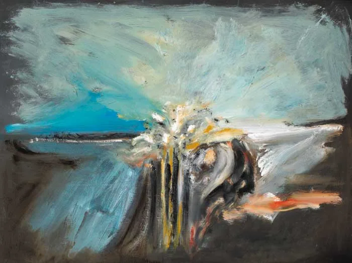 LANDSCAPE by Noel Sheridan, oil on board, sold Dec 2007