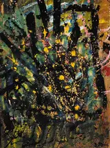Gerald Davis, DRIP PAINTING, AFTER POLLOCK