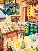 Gerard Byrne, KITCHEN INTERIOR, RIDGEWOOD