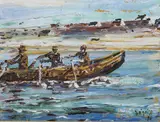 Liam O'Neill, THREE MEN IN A CURRACH