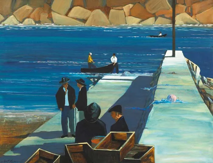 Alex McKenna, DOOEGA, ACHILL, 1996, oil on canvas