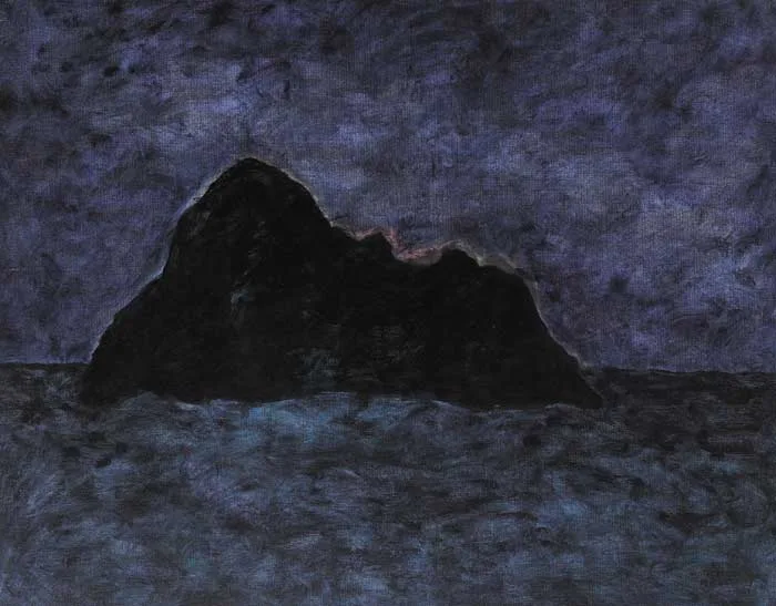 ISLANDS by Michael Mulcahy, 2001, oil on canvas, sold Apr 2008