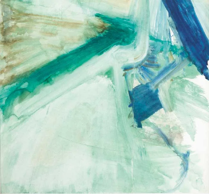 Barrie Cooke, BROKEN WATER, 1962, watercolour