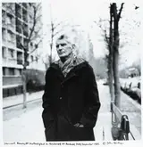 John Minihan, SAMUEL BECKETT, BOULEVARD ST JACQUES, PARIS, DECEMBER 1985