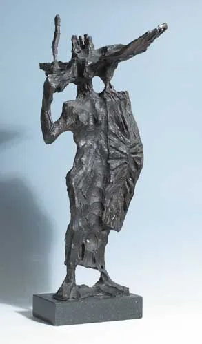 QUEEN MAEVE by John Behan, bronze; unique, offered Apr 2008