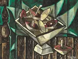Basil Rakoczi, NATUR MORTE AUX CHAMPIGNONS