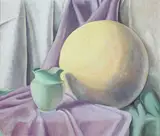 John Luke, STILL LIFE WITH DRAPERY