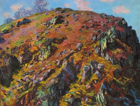 Gerald Kelly, LE BLOC, CREUSE AFTER MONET, 1938, oil on canvas