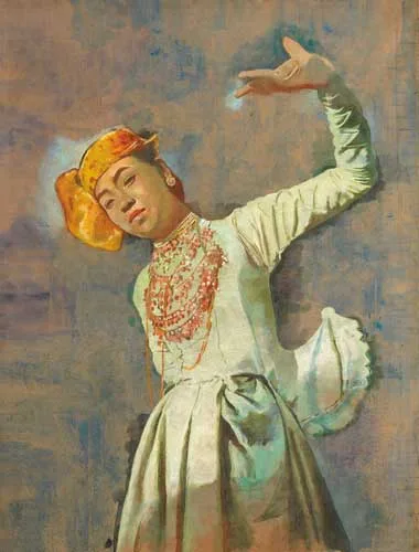 Gerald Kelly, MA SEYN SIN AS A PRINCE, oil on canvas