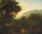 James Arthur O'Connor, WOODED LANDSCAPE, COUNTY WICKLOW