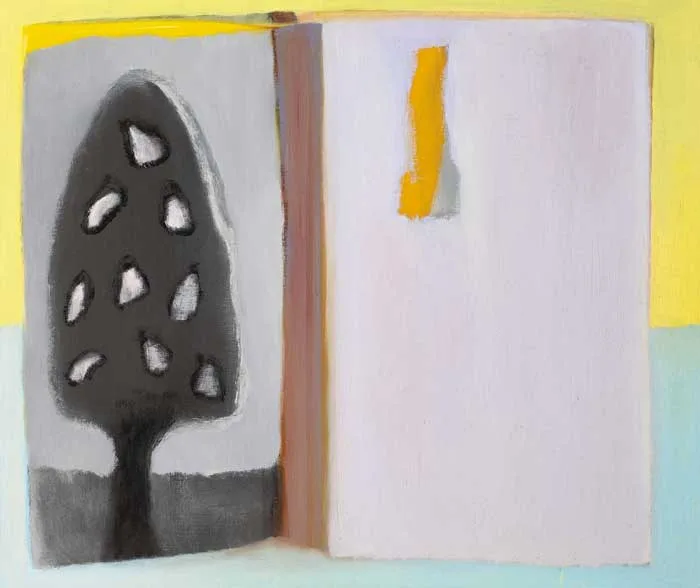 Jacinta Feeney, OPEN BOOK, 2006, oil on board