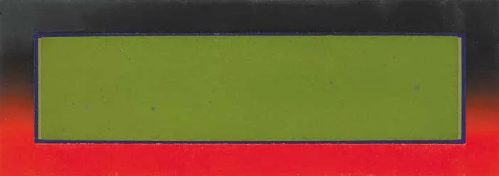 UNTITLED by Cecil King, pastel on paper, sold Feb 2008