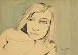Patrick Swift, GIRL, circa 1950s