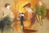Sir Robert Staples, 12th Baronet, THE ARTIST'S DAUGHTERS AT LISSAN HALL