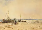 Edwin Hayes, HAULING BOATS ASHORE