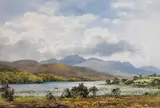 Frank Egginton, LAKE AND MOUNTAINS, WEST OF IRELAND