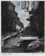 Flora Mitchell, ANGLESEA MARKET, OFF ANNE STREET, DUBLIN