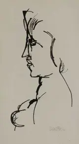 Colin Middleton, PROFILE STUDY OF A WOMAN