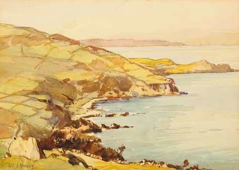 Theodore James Gracey, TORR HEAD, COUNTY ANTRIM, watercolour
