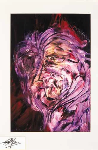 UNTITLED by Patrick O'Reilly, 1998, oil and beeswax on board, sold May 2007