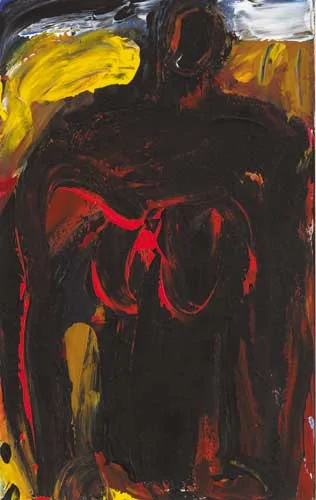 Vicki Olverson, BARAGOI, 1990, oil on board