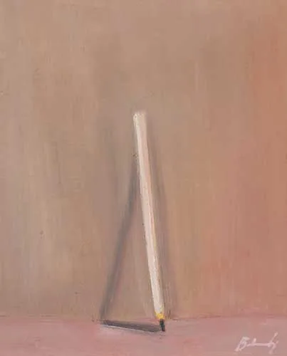 PENCIL by Charles Brady, oil on canvas, sold Nov 2007
