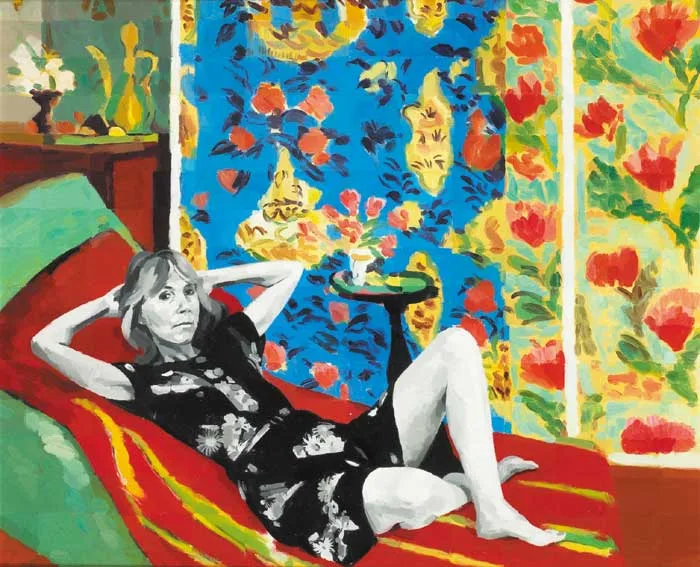 Colin Harrison, ODALISQUE, AFTER MATISSE, 1998, oil on board